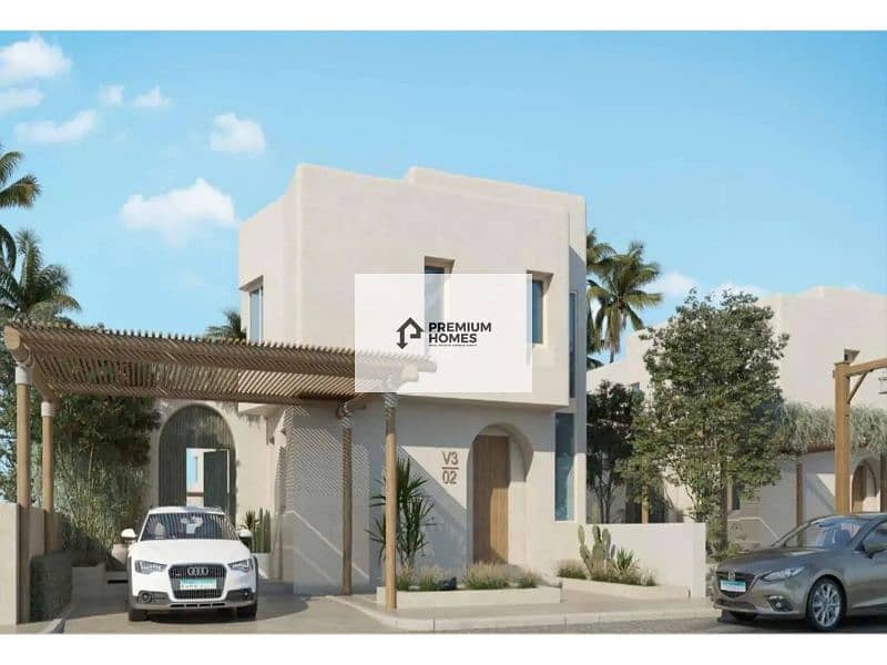 Standalone villa, delivery at the end of the year, in the best location in Palm Hills New Cairo 2