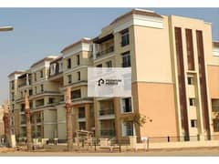 Two bedroom apartment with pool and landscape view at a price below market price in Sarai Mostakbal City Compound 0