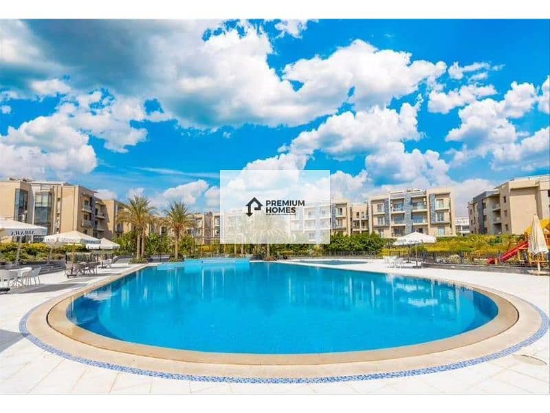 3 bedroom apartment, fully finished, immediate delivery, resale, Galleria Moon Valley Compound, with down payment and installments 3