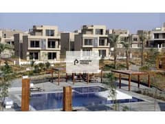 4 bedroom apartment with private garden, immediate delivery, with a view of a large garden in Palm Hills New Cairo, at an attractive price