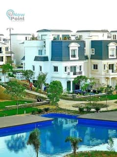 I villa for sale, close receipt, at a special price, in the best location and the most luxurious compound in October Mountain View iCity October