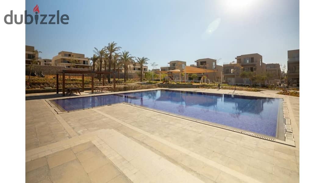 فيلا 255متر Type M للبيع في بالم هيلز القاهرة الجديدة استلام فورى فيو مفتوح ريسيل بالتقسيط Palm hills new Cairo 12