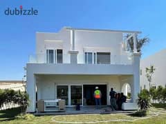 فيلا 201 متر للبيع في الساحل الشمالي راس الحكمة فيو على البحر قرية جيفيرا Villa 201m for sale on North Coast Ras El Hekma sea view Jefaira village