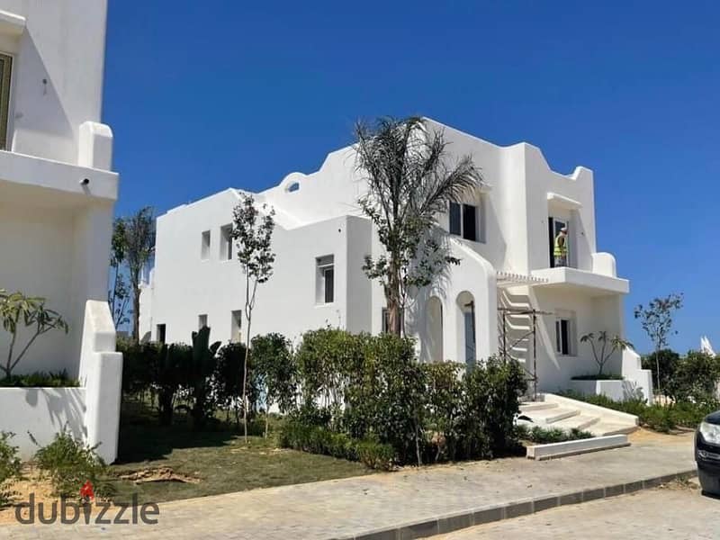 فيلا 201 متر للبيع في الساحل الشمالي راس الحكمة فيو على البحر قرية جيفيرا Villa 201m for sale on North Coast Ras El Hekma sea view Jefaira village 6