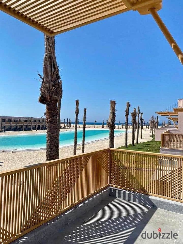 شالية فيو علي البحر متشطب بالتكييفات والمطبخ - Chalet with sea view finished with air conditioning and kitchen 2