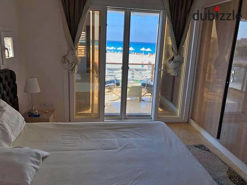 شالية فيو علي البحر متشطب بالتكييفات والمطبخ - Chalet with sea view finished with air conditioning and kitchen 14