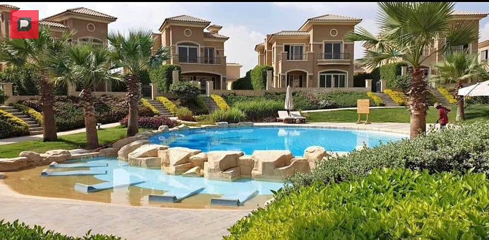 Villa for sale inside Telal East Roya Real Estate Development Compound, Fifth Settlement, next to Mountain View and Palm Hills, in installments 7