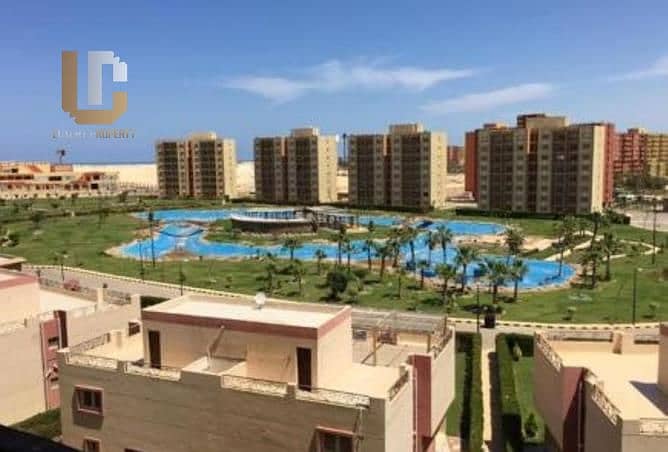 Chalet for Sale Redy to Move Finished with furniture and appliances Marseilia Land Aqua Park village in front of the gate of Marina 7 El Alamein 3