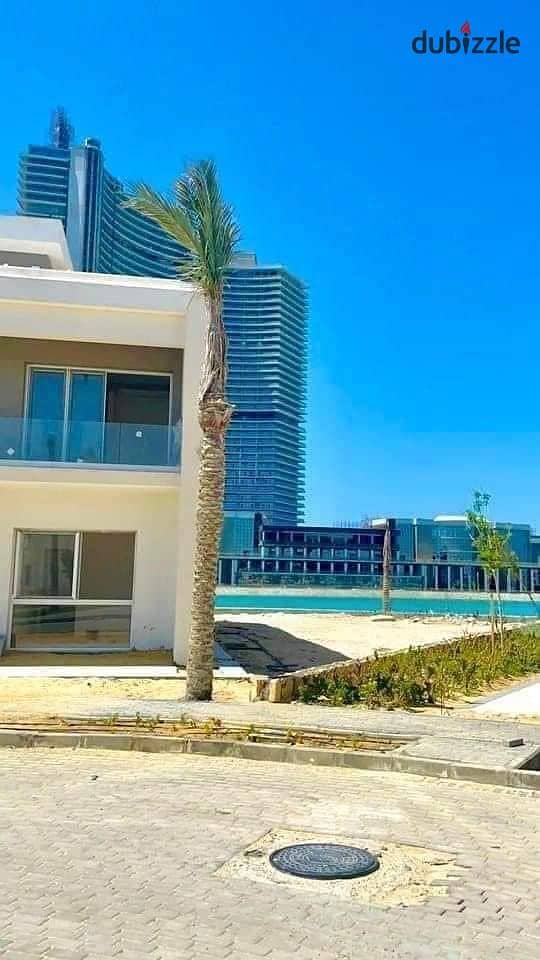 Villa for sale, 257m finished, ready for viewing, in Mazarine El Alamein, on the sea فيلا للبيع 257م متشطبة جاهزه للمعاينه في مزارين العلمين علي البحر 2