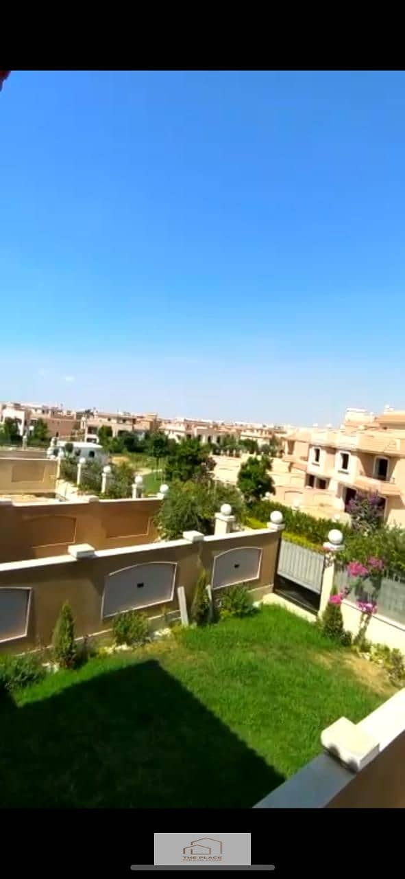 Semi-finished townhouse for sale in Cleopatra Palace Compound in front of Madinaty 6