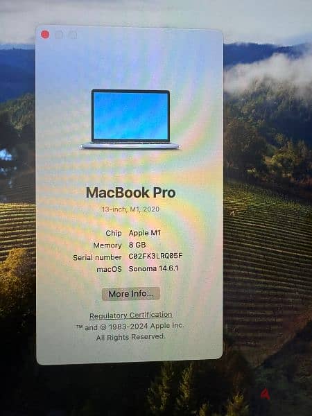 very special condition Mackbook pro 2020 M1 chib 1