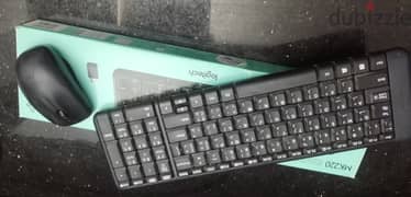 كيبورد وماوس logitech لاسلكي