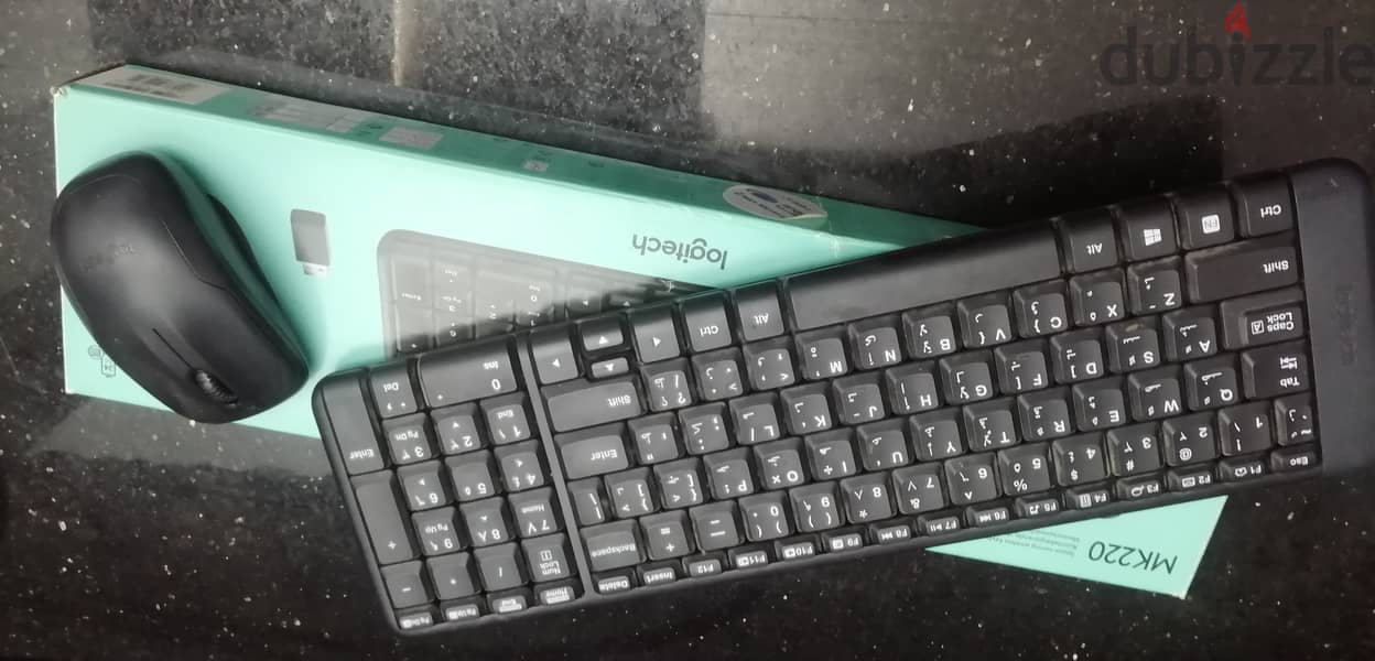 كيبورد وماوس logitech لاسلكي 0