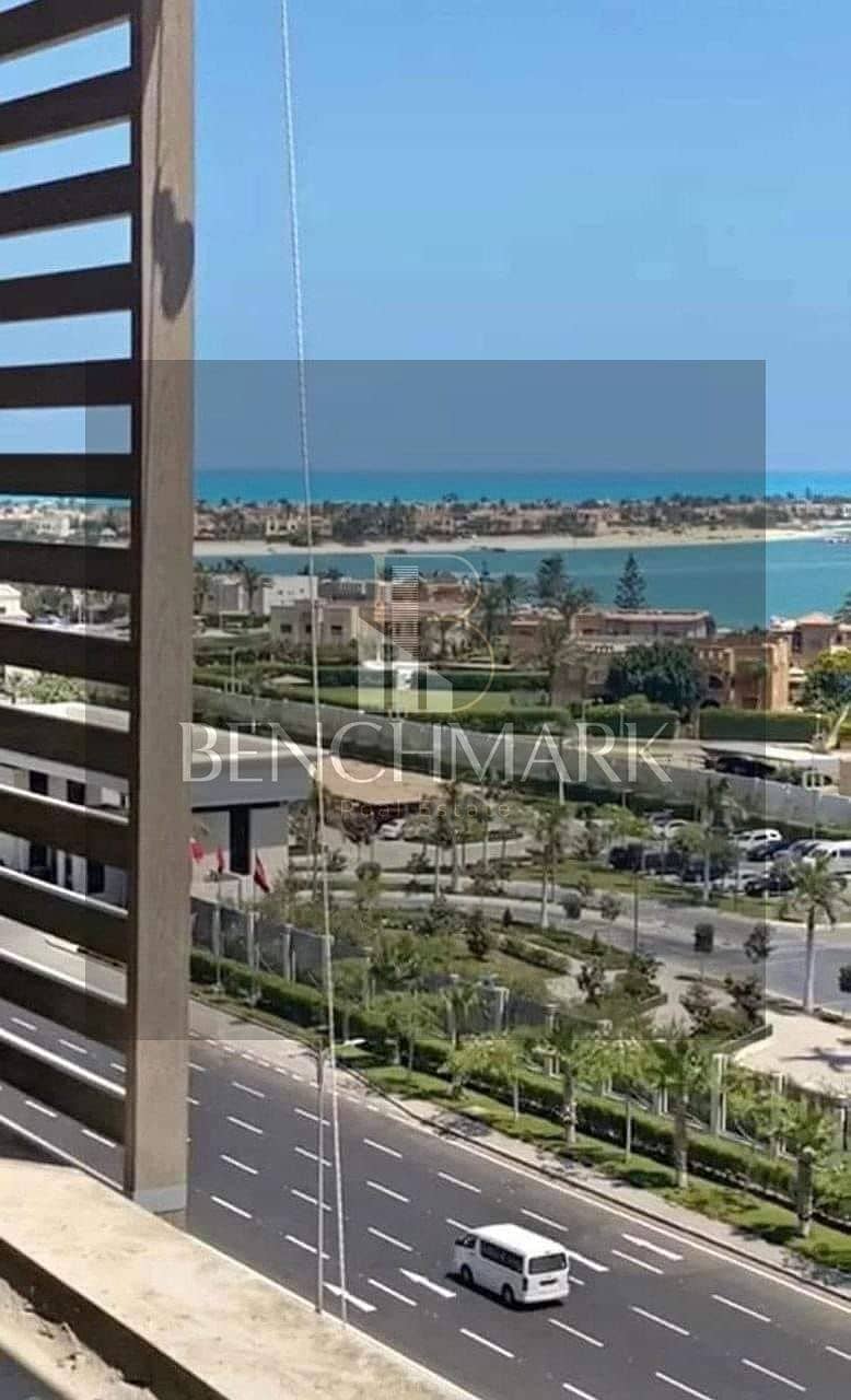 شاليه شقة للبيع في مازرين العلمين الجديدة الساحل الشمالى City Edge North Coast   Mazarine Apartment 3