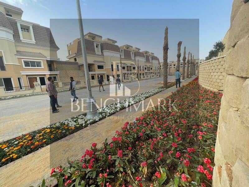 S villa with garden for sale at a special price next to Madinaty View Bahri 3