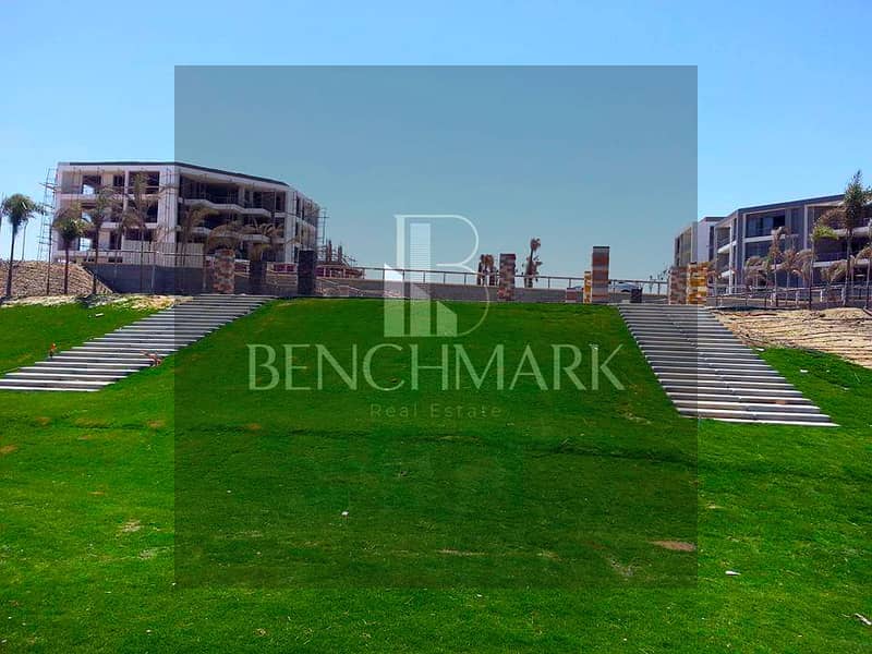 Apartment 160m for sale in Taj City Compound, First Settlement, in front of Cairo Airport and the JW Marriott Hotel, near to Nasr City and Thawra ST 16