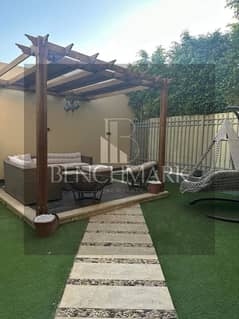 Villa Townhouse corner 245m for sale in La Vista Compound, El Patio Town, Fifth Settlement, New Cairo, next to AUC, Hyde Park Compound, and Suez Road