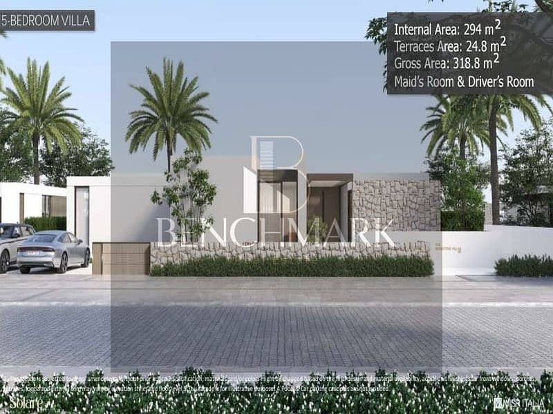 Ground Chalet 123m for sale in Solare village North Coast Fully Finished and Sea View in kilo 199 near to hacienda bay and fouka road ,in installments 8