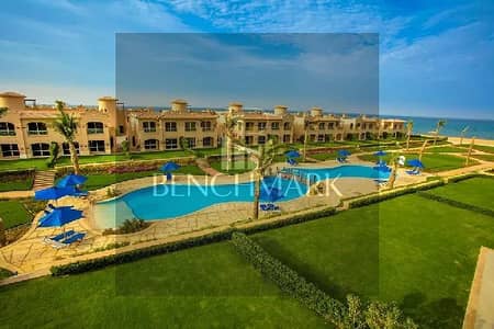 First floor chalet 150m for sale in La Vista Gardens Ain Sokhna, 8 km away from Porto Sokhna, Immediate delivery, view on Pools and landscapes