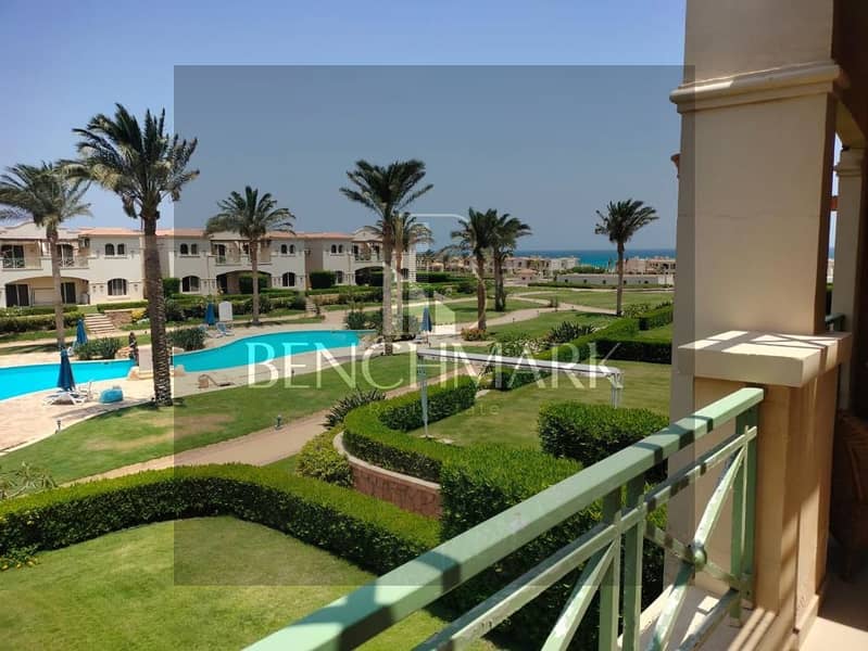 chalet first floor 150m for sale in La Vista 6 Ain Sokhna Ready To Move NOW , Fully Finished , Sea View , 5 km after porto Sokhna 1