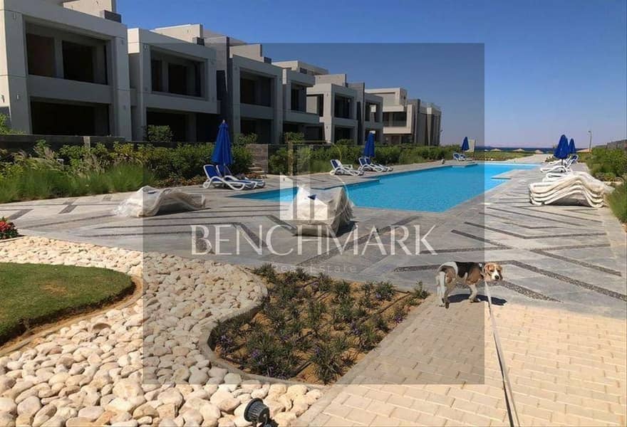 Chalet first floor 110m for sale in La Vista 4 Ain Sokhna, Fully Finished, delivery now ,pool and landscape view near to porto Sokhna and Galala city 4