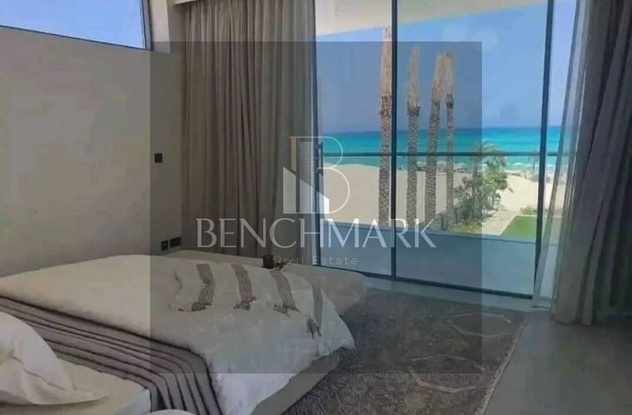 Chalet 115m for sale in Salt Village Tatweer Misr North Coast Fully Finished and sea view near the new Alamein, Sidi Abdelrahman and, Fouka bay road 15