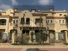 Townhouse villa 196m for sale in La Vista El Patio 5 East Shorouk City next to the airport immediate delivery in installments over 5 years No interest