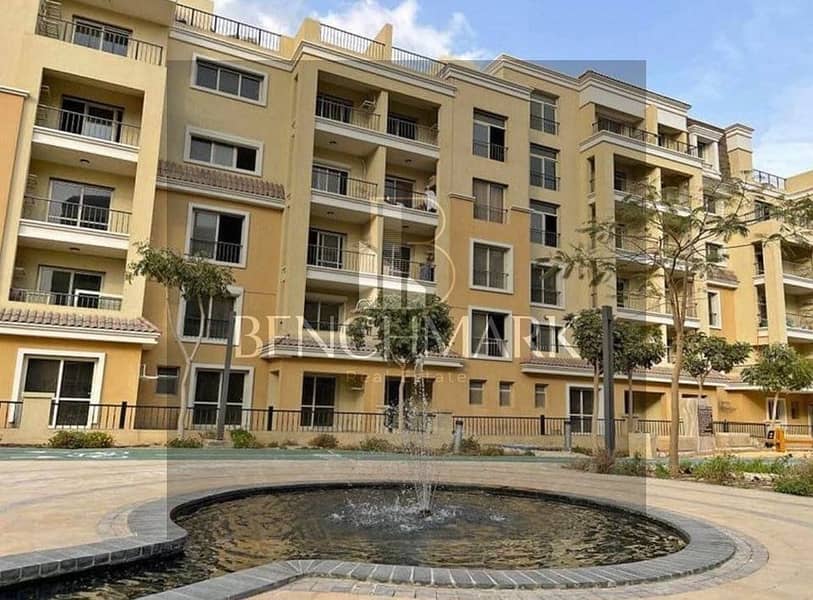 Apartment 112m for sale in Sarai Compound, Mostaqbal City, New Cairo, MNHD, Sheya residence phase, with 42% cash discount 8