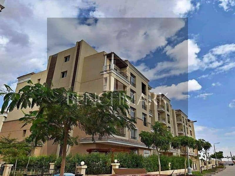 Apartment 112m for sale in Sarai Compound, Mostaqbal City, New Cairo, MNHD, Sheya residence phase, with 42% cash discount 16