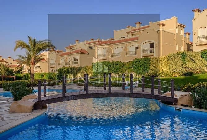 Townhouse villa 220m for sale in La Vista El Patio 5 East Shorouk City next to the airport immediate delivery in installments over 5 years No interest 13