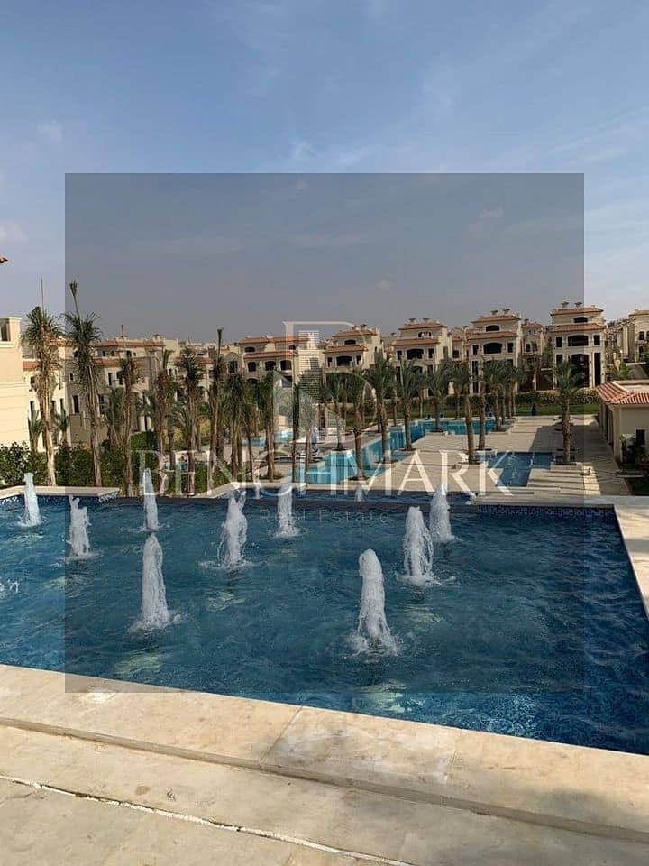 Townhouse villa 220m for sale in La Vista El Patio 5 East Shorouk City next to the airport immediate delivery in installments over 5 years No interest 17