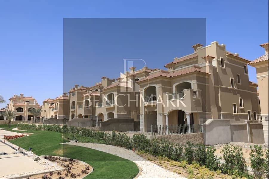 Villa Town House Corner 222m for sale in La Vista El Patio Prime Shorouk City immediate delivery ready for inspection and housing 5 years installments 4