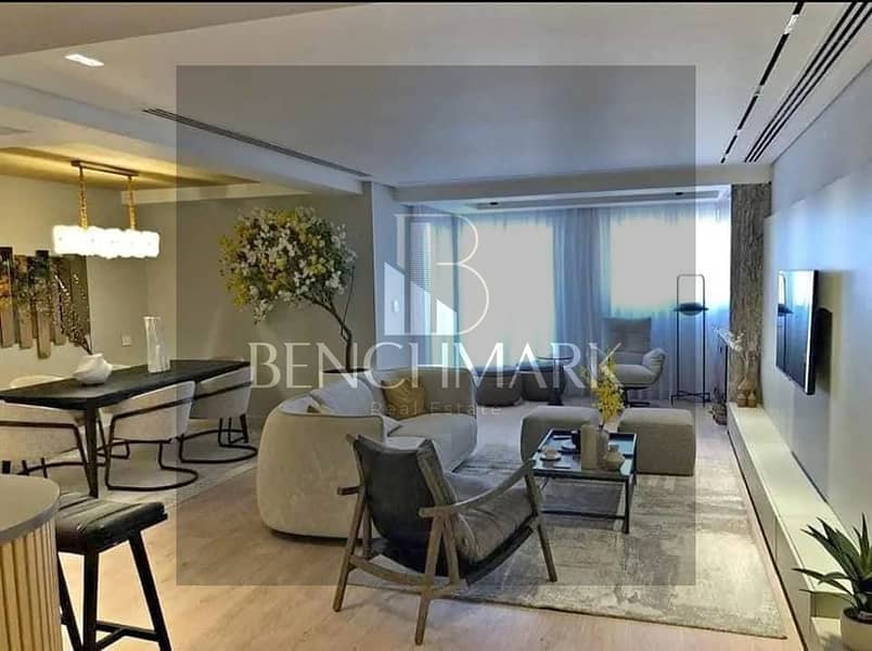 Apartment 200m with garden 40m for sale in La Vista El Patio Oro Compound the heart of the Fifth Settlement New Cairo in installments over 6 years 1