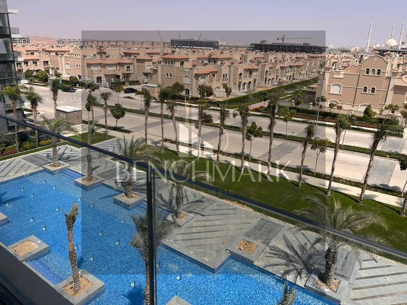 Apartment 200m with garden 40m for sale in La Vista El Patio Oro Compound the heart of the Fifth Settlement New Cairo in installments over 6 years 9