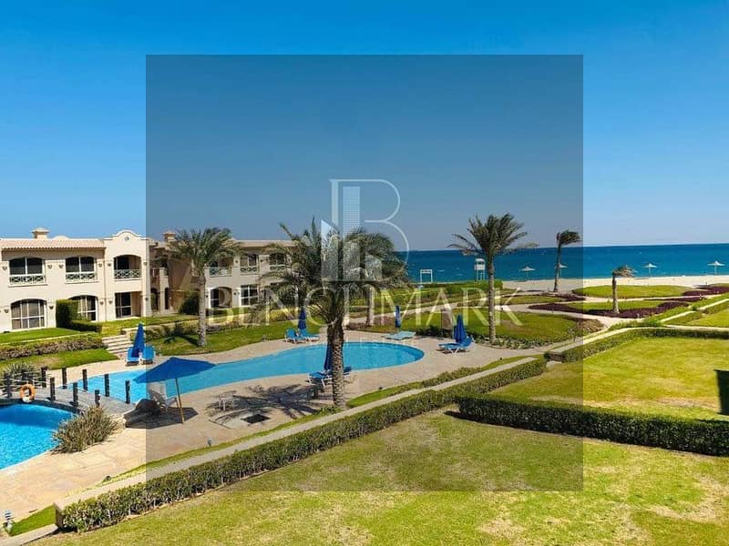 Chalet first floor 150m for sale in La Vista Gardens Ain Sokhna, 8km from Porto Sokhna, Sea, Landscape ,and pool View, with 20% cash discount. 3