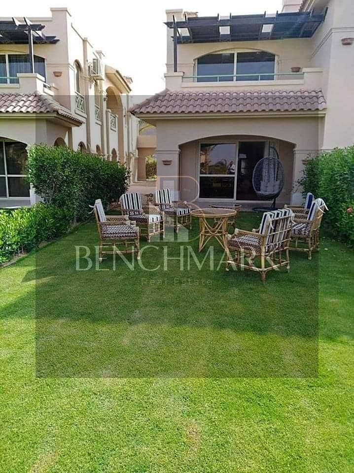 Chalet ground floor 180m for sale immediate delivery ready to move in La Vista Gardens Ain Sokhna, 8km from Porto Sokhna, Sea, Landscape and pool View 3