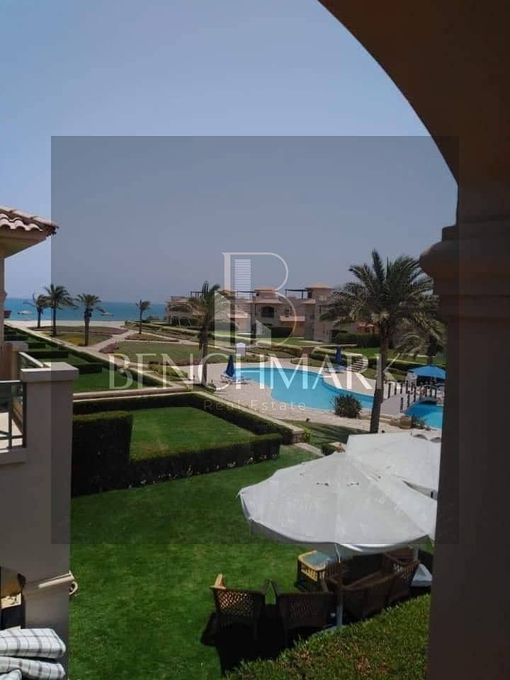 Chalet first floor 150m for sale in La Vista Gardens Ain Sokhna, 8km from Porto Sokhna, Sea, Landscape ,and pool View, with 20% cash discount. 6