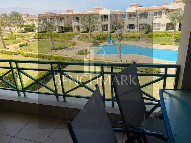 Chalet ground floor 180m for sale immediate delivery ready to move in La Vista Gardens Ain Sokhna, 8km from Porto Sokhna, Sea, Landscape and pool View 8