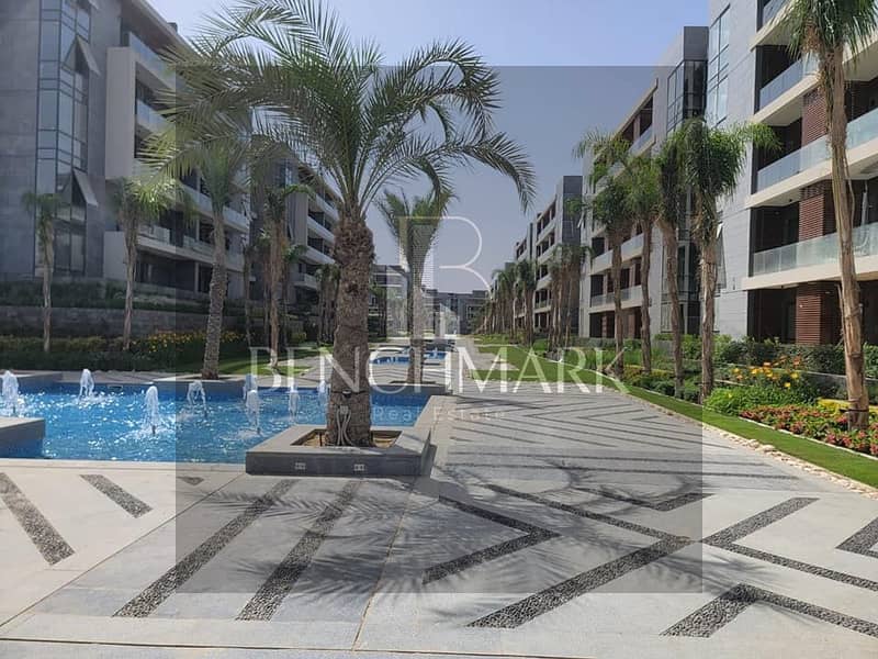 Apartment 174m for sale in La Vista El Patio Oro the heart of the Fifth Settlement New Cairo and installments over a long period without interest 16