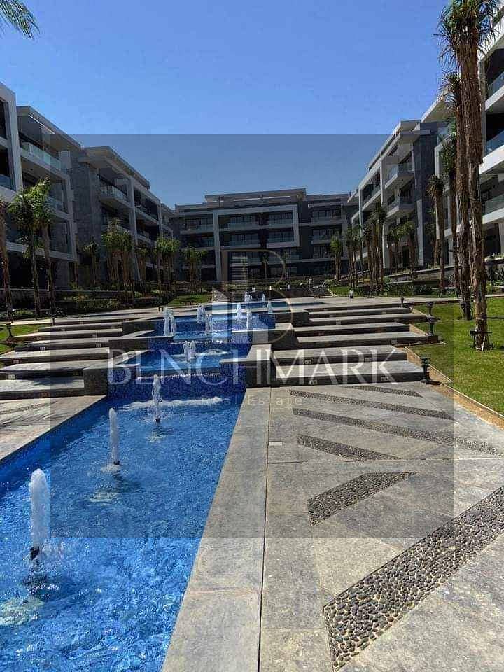 Apartment 230m with garden 40m for sale in La Vista El Patio Oro Compound the heart of the Fifth Settlement New Cairo in installments over 6 years 6