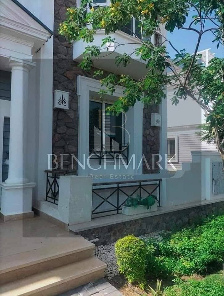 I Villa 205m for sale with garden 94m, Aliva Mountain View Compound, Mostaqbal City, next to the American University and Odyssia Compound. 12