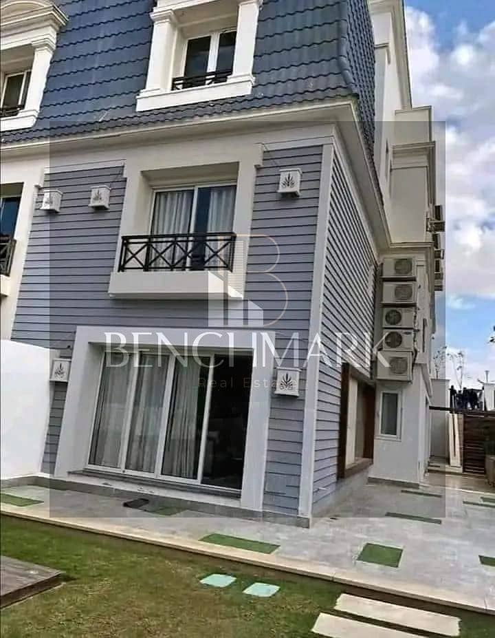 Town House Villa 220m for sale in Aliva Mountain View Compound, Mostaqbal City, next to the American University and Odyssia Compound. 6