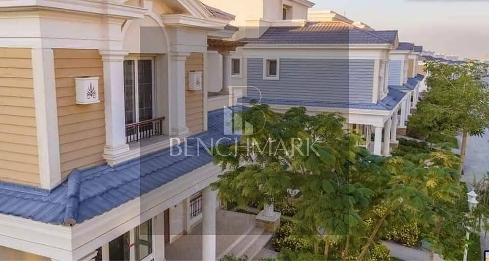 Town House Villa 220m for sale in Aliva Mountain View Compound, Mostaqbal City, next to the American University and Odyssia Compound. 18