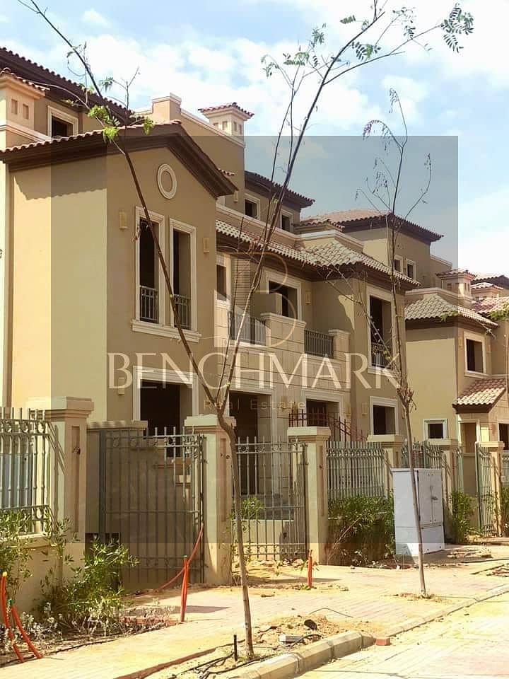 Standalone villa 324m for sale in La Vista El Patio Vera Compound, New Sheikh Zayed City, directly behind Levi’s Compound in installments over 7 years 7