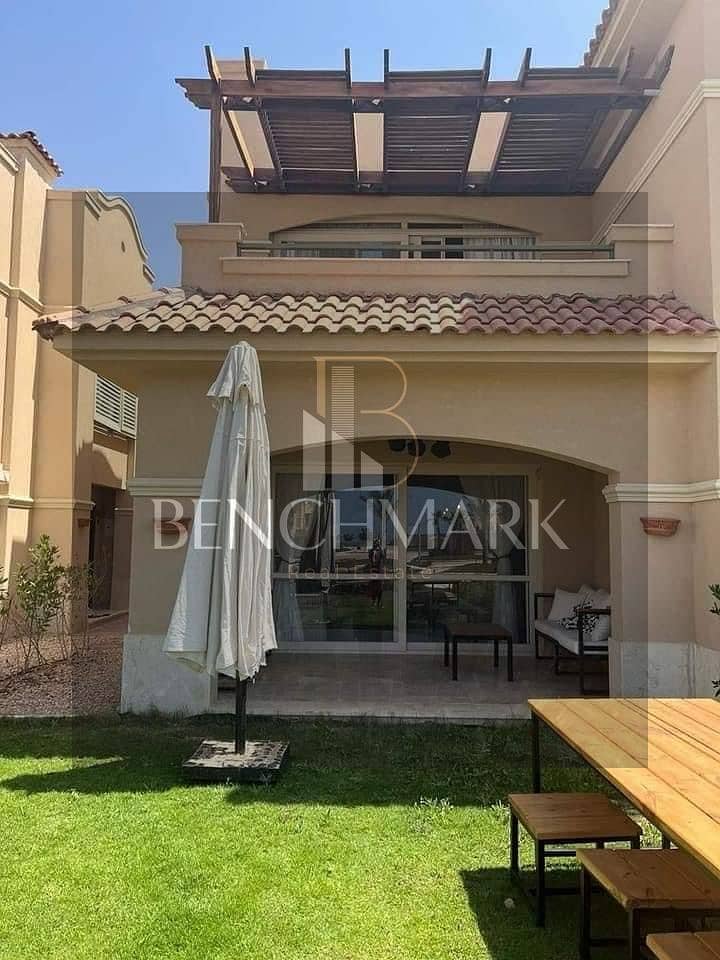 Chalet for sale, 150 meters, double view, La Vista Bay Village, North Coast, finished, installments over 7 years, next to Sol Emaar and Mountain View 1