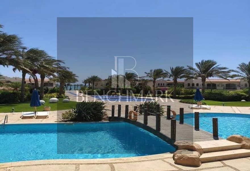 Chalet Ground floor 180m for sale immediate delivery ready to move in La Vista Gardens Ain Sokhna, 8km from Porto Sokhna, sea, Landscape and pool View 0