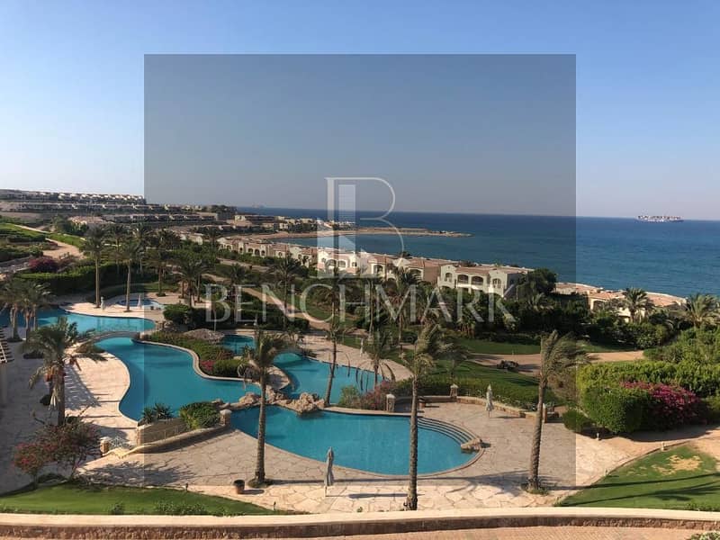 Chalet Ground floor 180m for sale immediate delivery ready to move in La Vista Gardens Ain Sokhna, 8km from Porto Sokhna, sea, Landscape and pool View 1