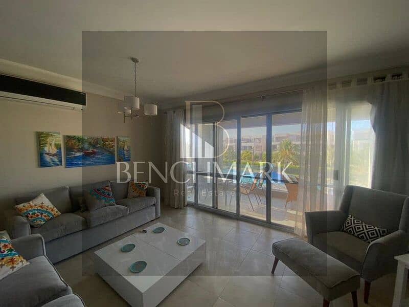 Chalet penthouse roof for sale 185m immediate delivery finished in Lavista Cascada North Coast Sidi Abdel Rahman next to Marassi and Hacienda Bay 1