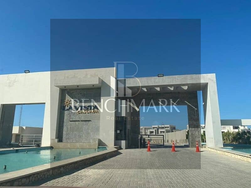 Chalet penthouse roof for sale 185m immediate delivery finished in Lavista Cascada North Coast Sidi Abdel Rahman next to Marassi and Hacienda Bay 13