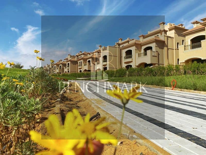 Townhouse villa 230 meters for sale, immediate delivery in La Vista City Compound, New Cairo, next to the Fifth Settlement, with a 30% discount 9